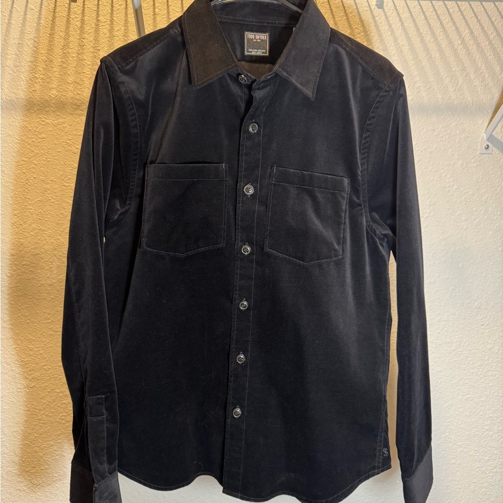 Todd Snyder Italian Velvet Overshirt